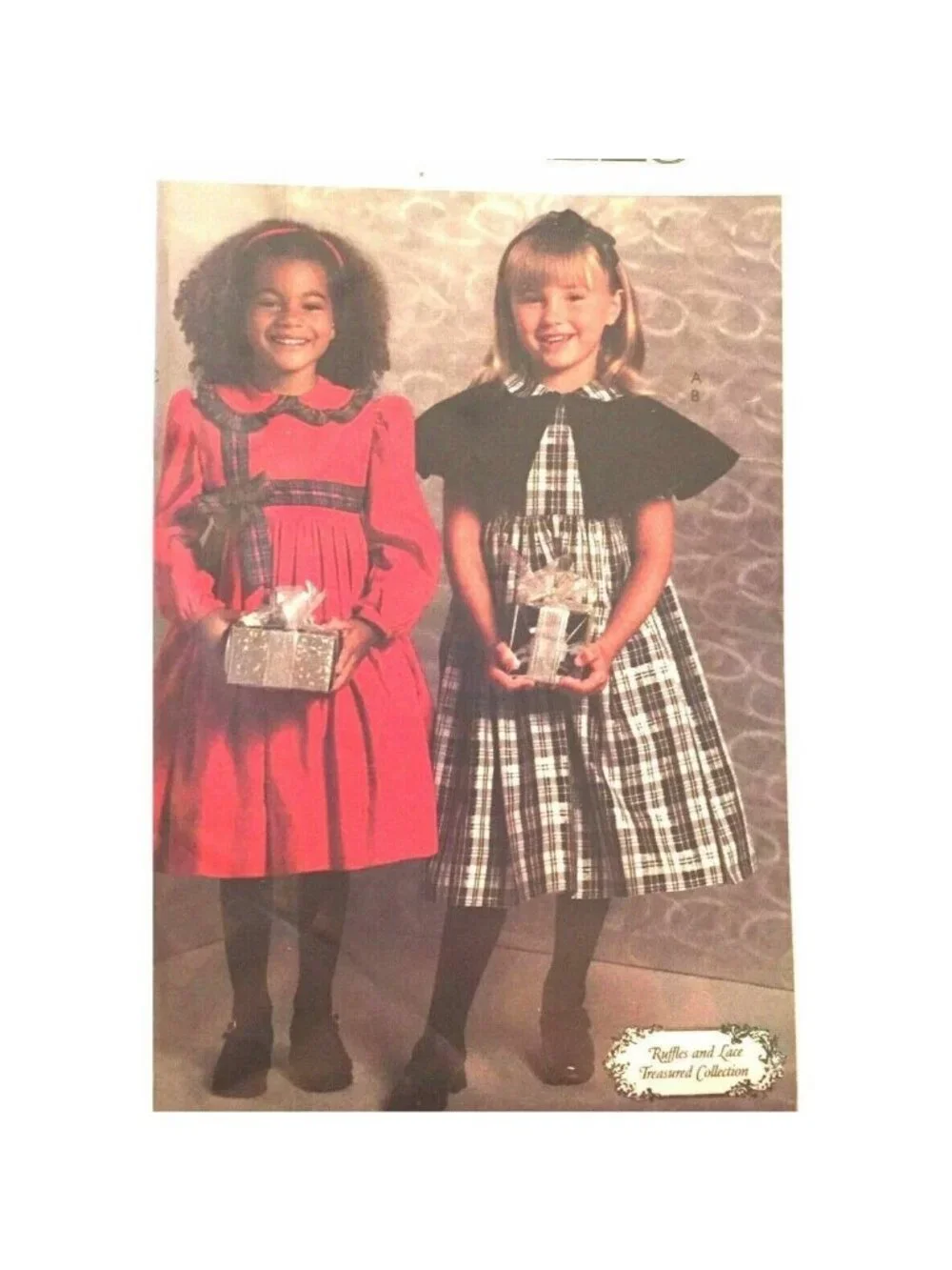 Vintage Sewing Pattern McCalls M4999 Child Girls Caplet & Dress Lined Sz 2-5 UC